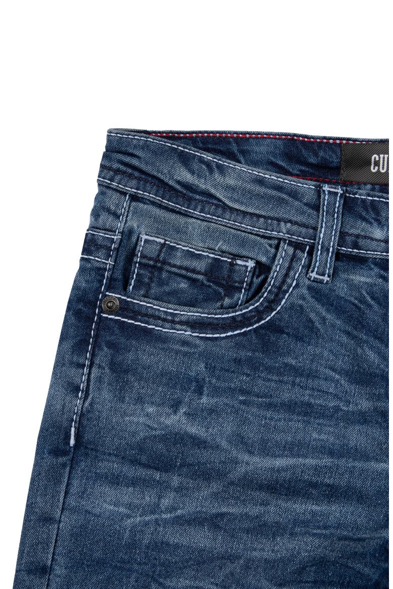 Kids' Cultura Straight Leg Jeans, Alternate, color, MEDIUM BLUE