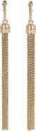 Balmain Brass Tassel Earrings