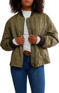 Free People Jax Bomber Jacket