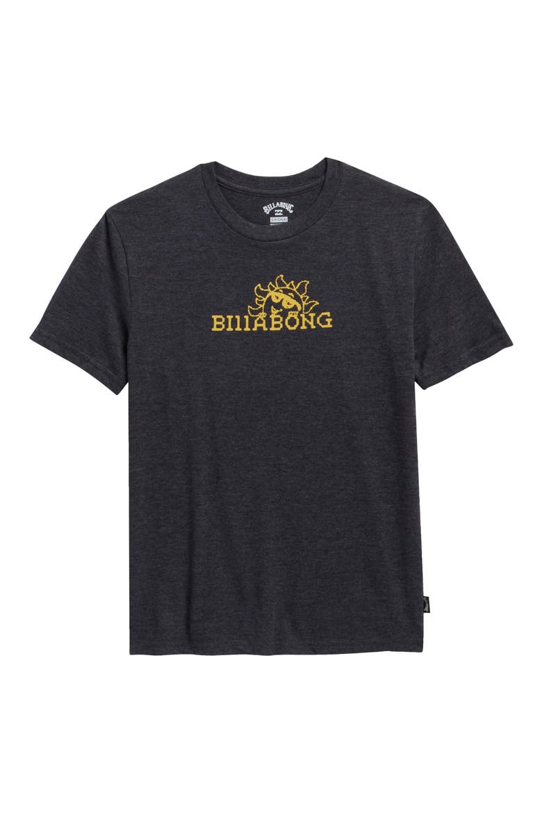 Kids' Peak Logo Graphic T-Shirt, Main, color, BLACK HEATHER