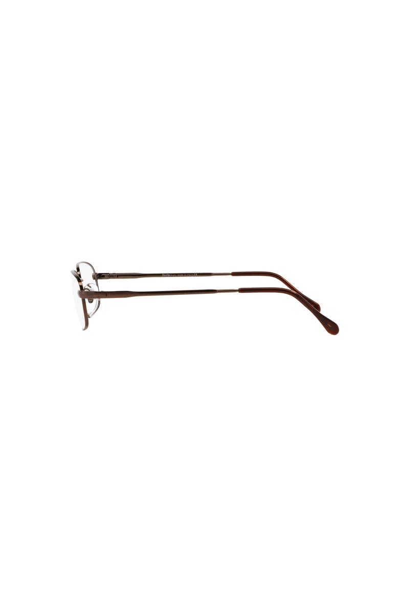 51mm Rectangle optical glasses, Alternate, color, Brown