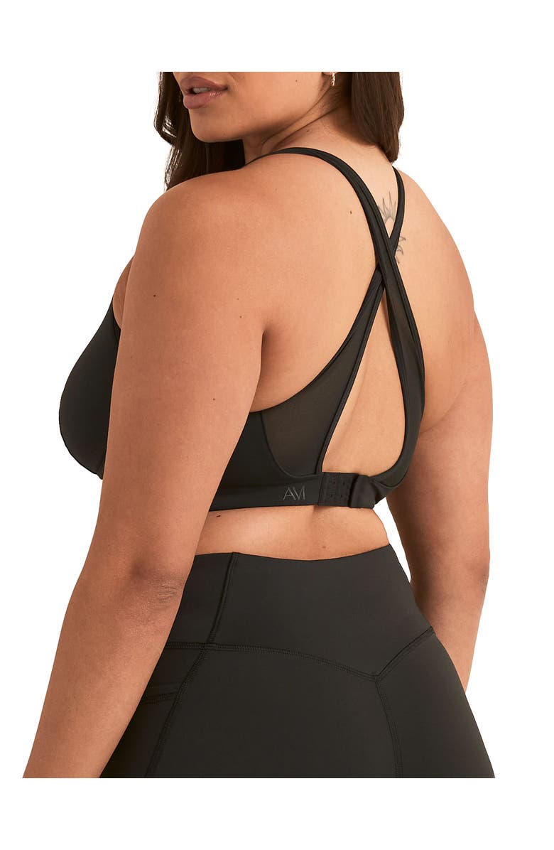 Adore Me Aura Aura Sports Bra, Alternate, color, Black