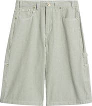 Elwood Field Pinstripe Denim Shorts