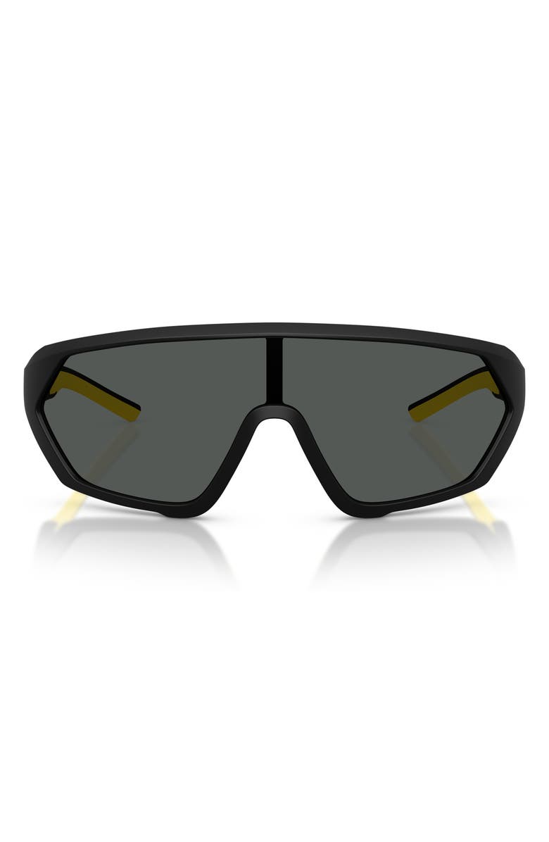 Scuderia Ferrari 36mm Pillow Sunglasses, Main, color, Matte Black