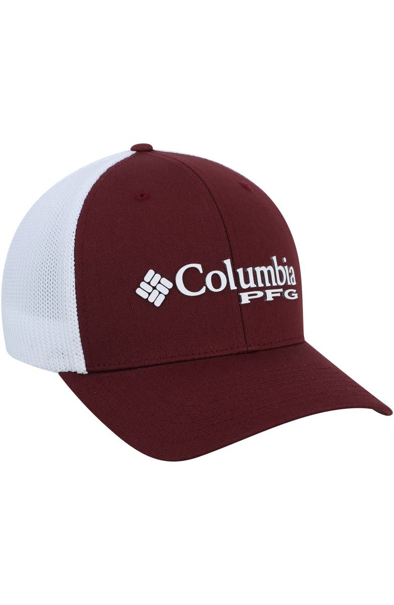 Columbia Men's Columbia Maroon Virginia Tech Hokies Collegiate PFG Flex Hat, Alternate, color, Maroon