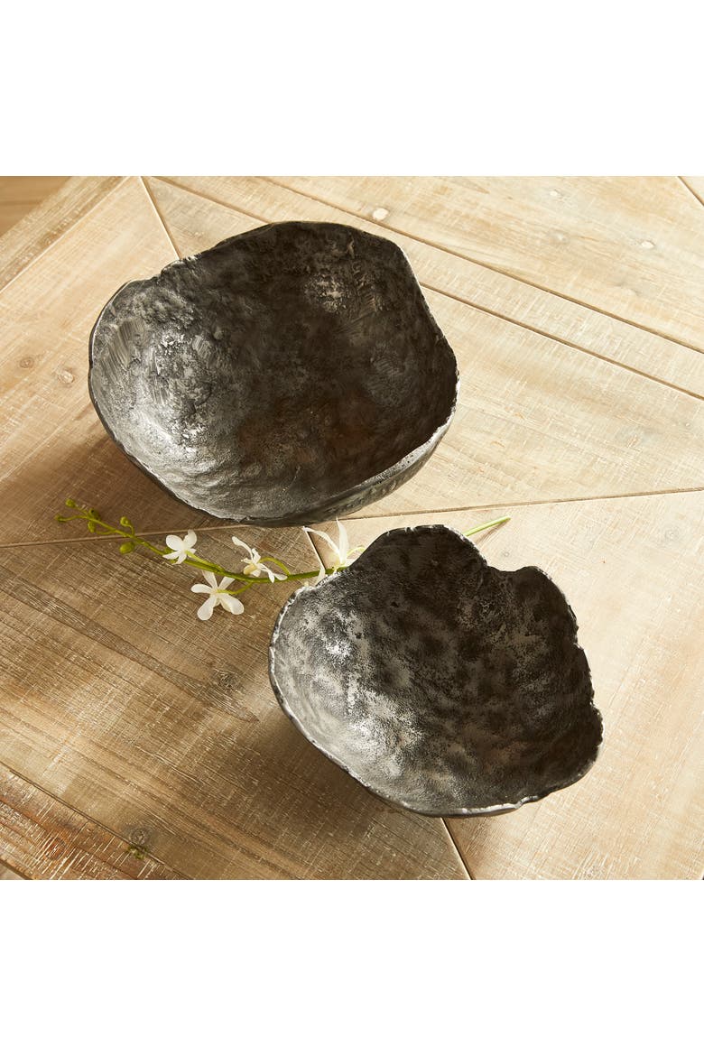 Roland Organic Decorative Bowls Set of 2, Alternate, color, Gray
