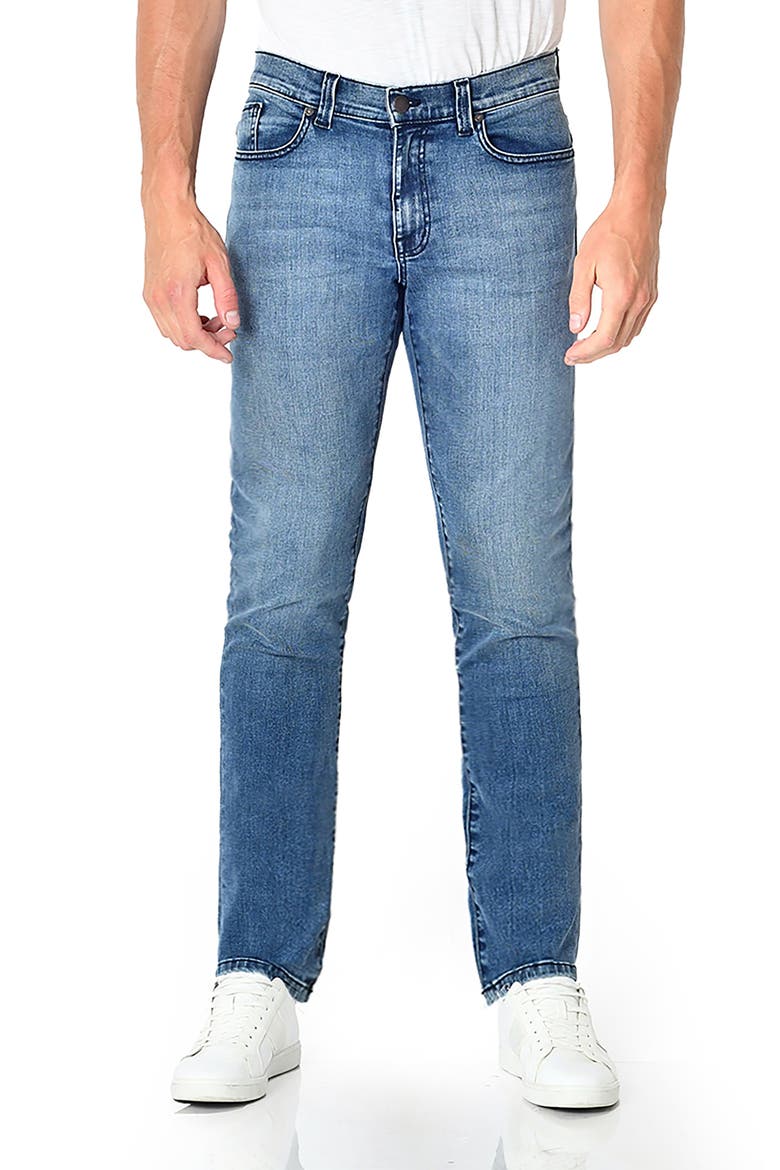 Jimmy Slim Straight Leg Jeans, Main, color, CORONADO