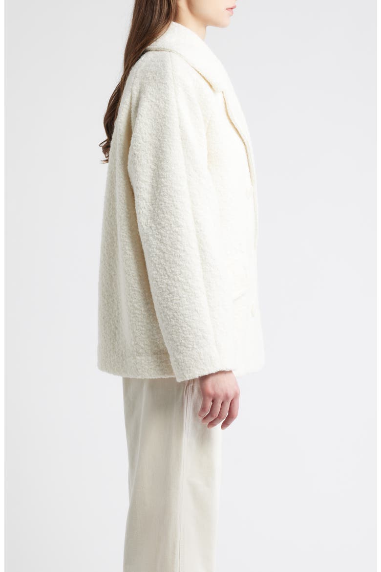 Cabani Textured Double Breasted Jacket, Alternate, color, OPEN WHT
