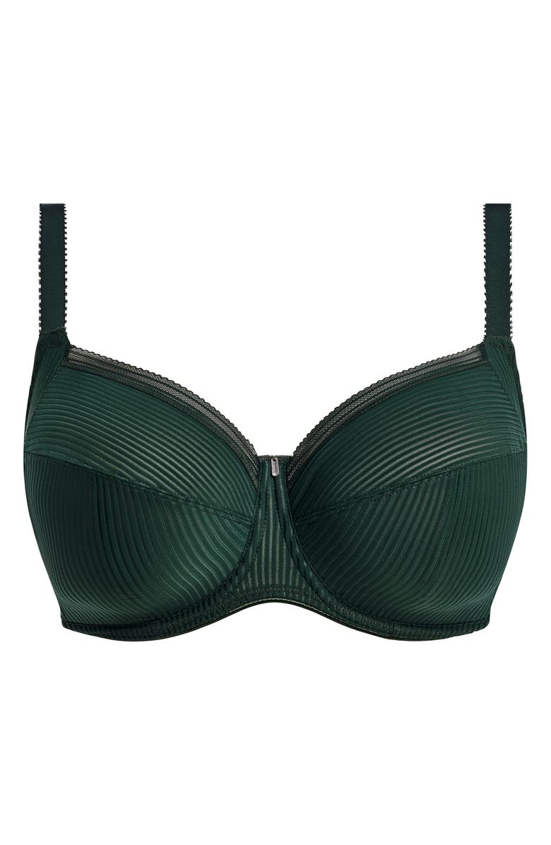 Fantasie Fusion Underwire Side Support Bra, Alternate, color, Evergreen