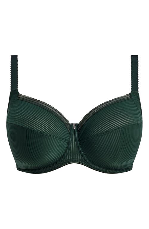 Fantasie Fusion Underwire Side Support Bra In Green