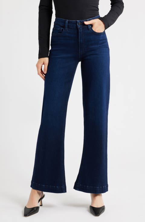 Leenah High Waist Wide Leg Jeans (Senora)