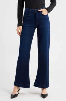 PAIGE Leenah High Waist Wide Leg Jeans