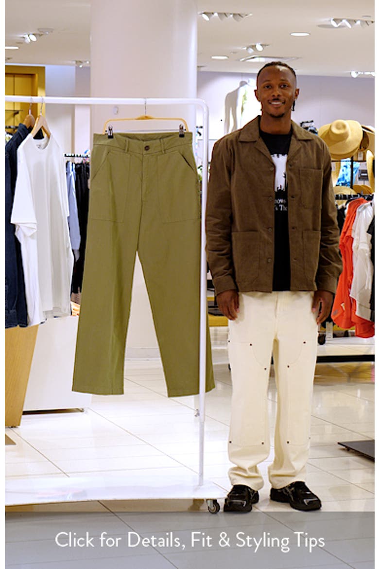 Army Wide Leg Pants video