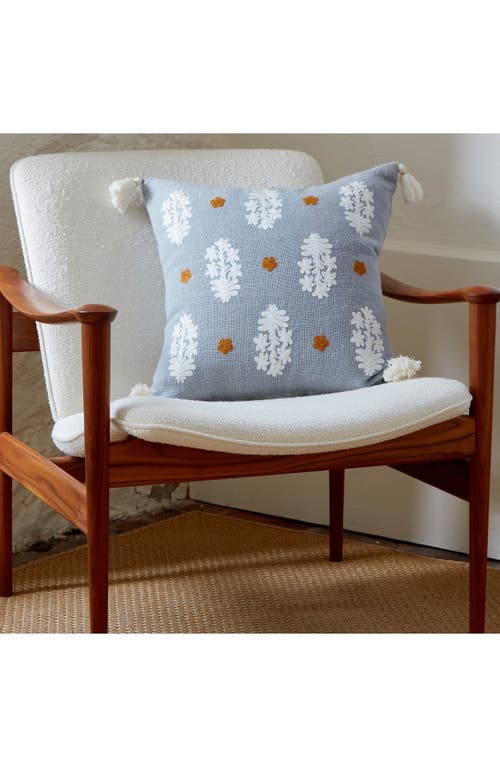 Roselli Trading Company Udaipur Paisley Throw Pillow In Grey Multi