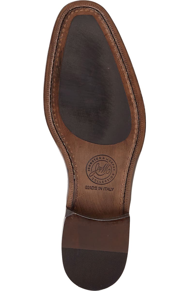 JOHNSTON & MURPHY COLLECTION Ellsworth Medallion Water Resistant Plain Toe Wholecut Shoe, Alternate, color,