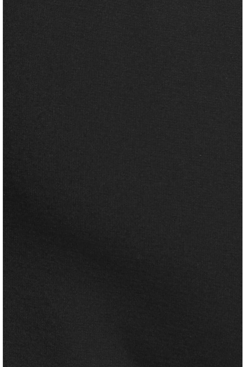 Ruched Ponte Sheath Dress, Alternate, color, BLACK