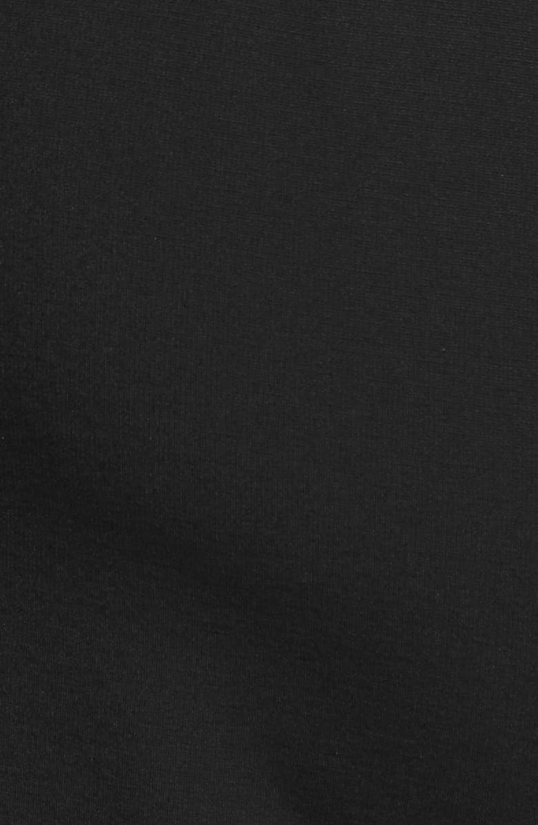 Betsey Johnson Ruched Ponte Sheath Dress, Alternate, color, 