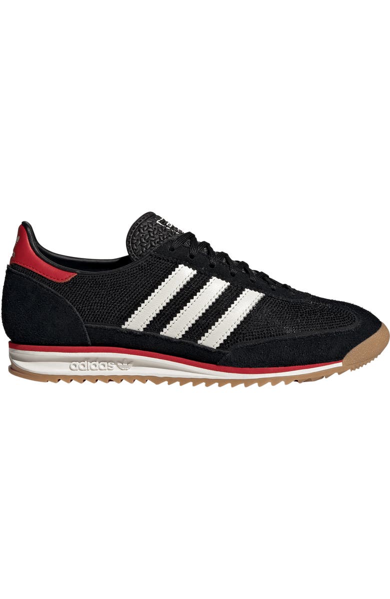 adidas SL 72 Sneaker, Alternate, color, Black/ Off White/ Scarlet