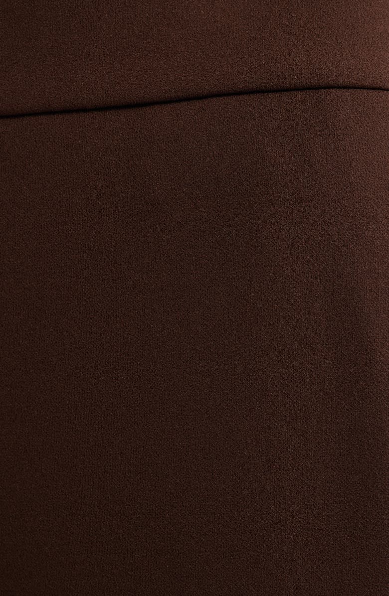 AK ANNE KLEIN Pull-On Ankle Pants, Alternate, color, Dark Chocolate