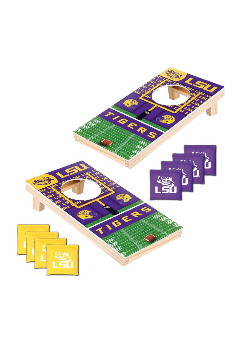 LSU Tigers NCAA Tabletop Cornhole, Alternate, color, Multicolor