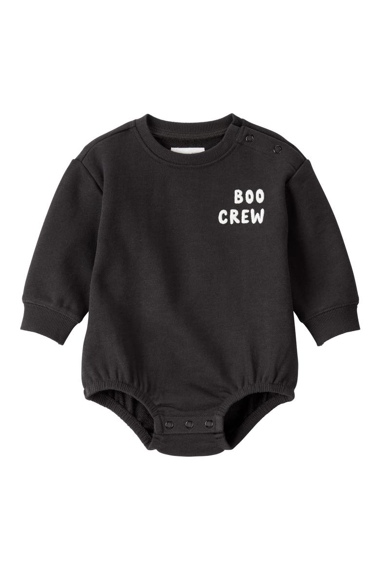 Boo Crew Organic Cotton Bubble Bodysuit, Main, color, LP BOO CREW