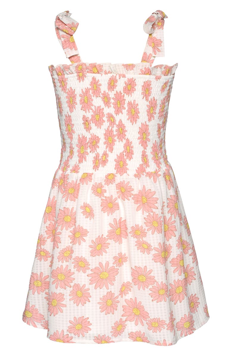 Hannah Banana Kids' Daisy Smocked Sundress, Alternate, color,
