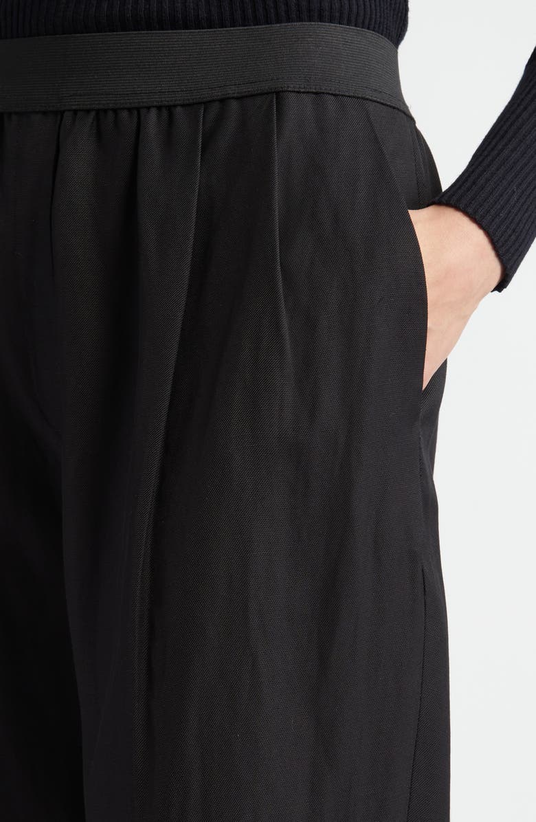 LOULOU DE SAISON Takaroa Elastic Waist Pleated Pants, Alternate, color, 