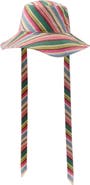 Helen Kaminski Kiyoma Stripe Organic Cotton Bucket Hat