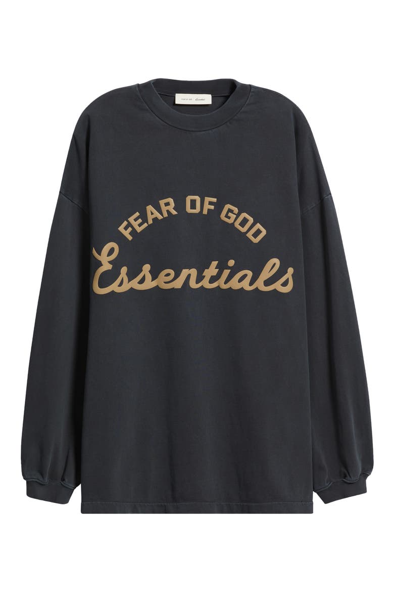 Training '90s Long Sleeve Logo Graphic T-Shirt, Alternate, color, FADED IRON GREY