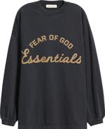 Fear of God Essentials Training '90s Long Sleeve Logo Graphic T-Shirt