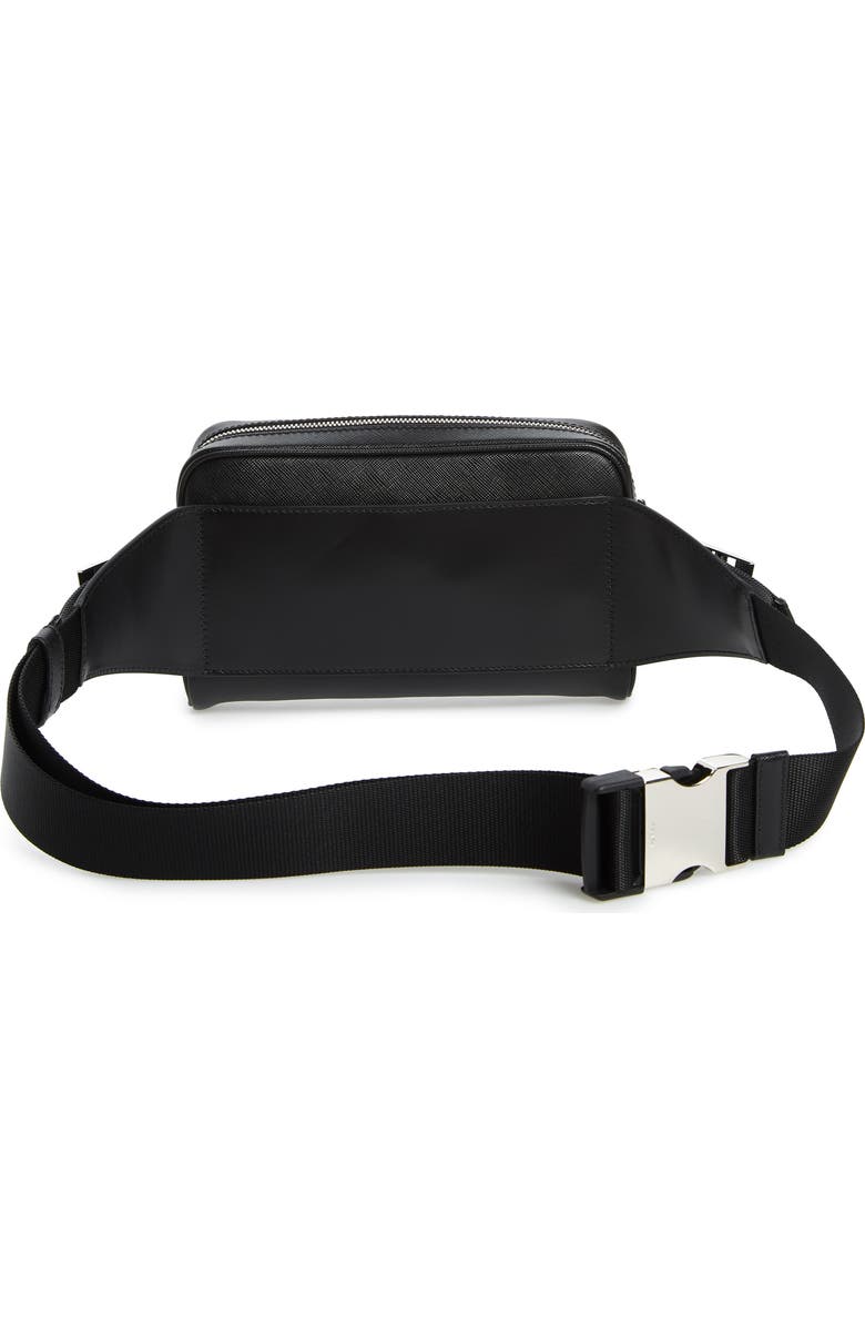 Prada Saffiano Leather Belt Bag, Alternate, color,