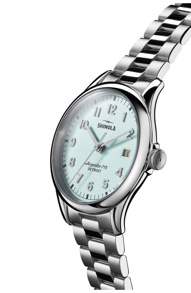 Shinola The Vinton Bracelet Watch, 38mm, Alternate, color, 