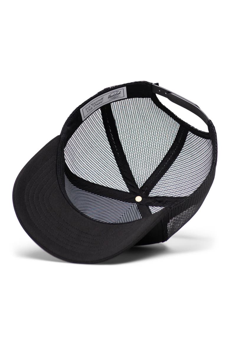 Whaler 6-Panel Baseball Hat, Alternate, color, BLACK