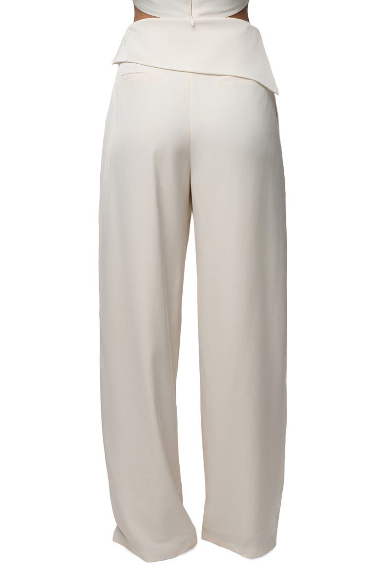 Executive High Waist Pants, Alternate, color, IVORY