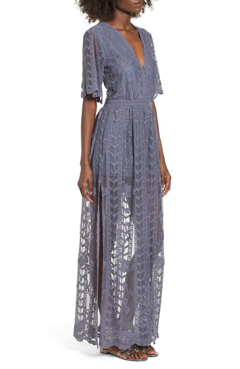 Socialite Lace Overlay Romper, Alternate, color,