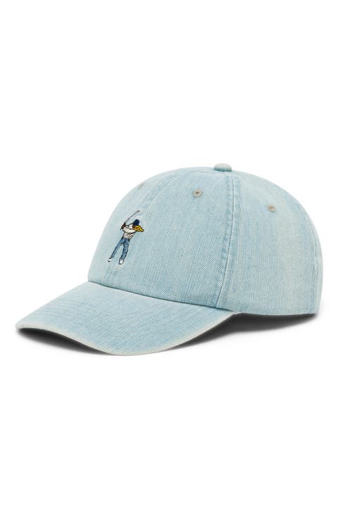 Swingman Embroidered Denim Dad Baseball Cap