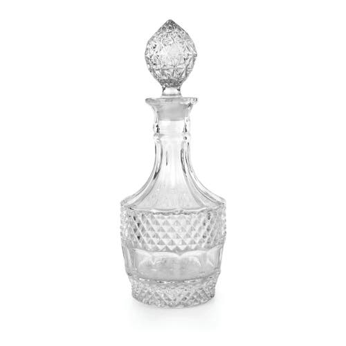 Twine Crystal Vintage Decanter In Clear