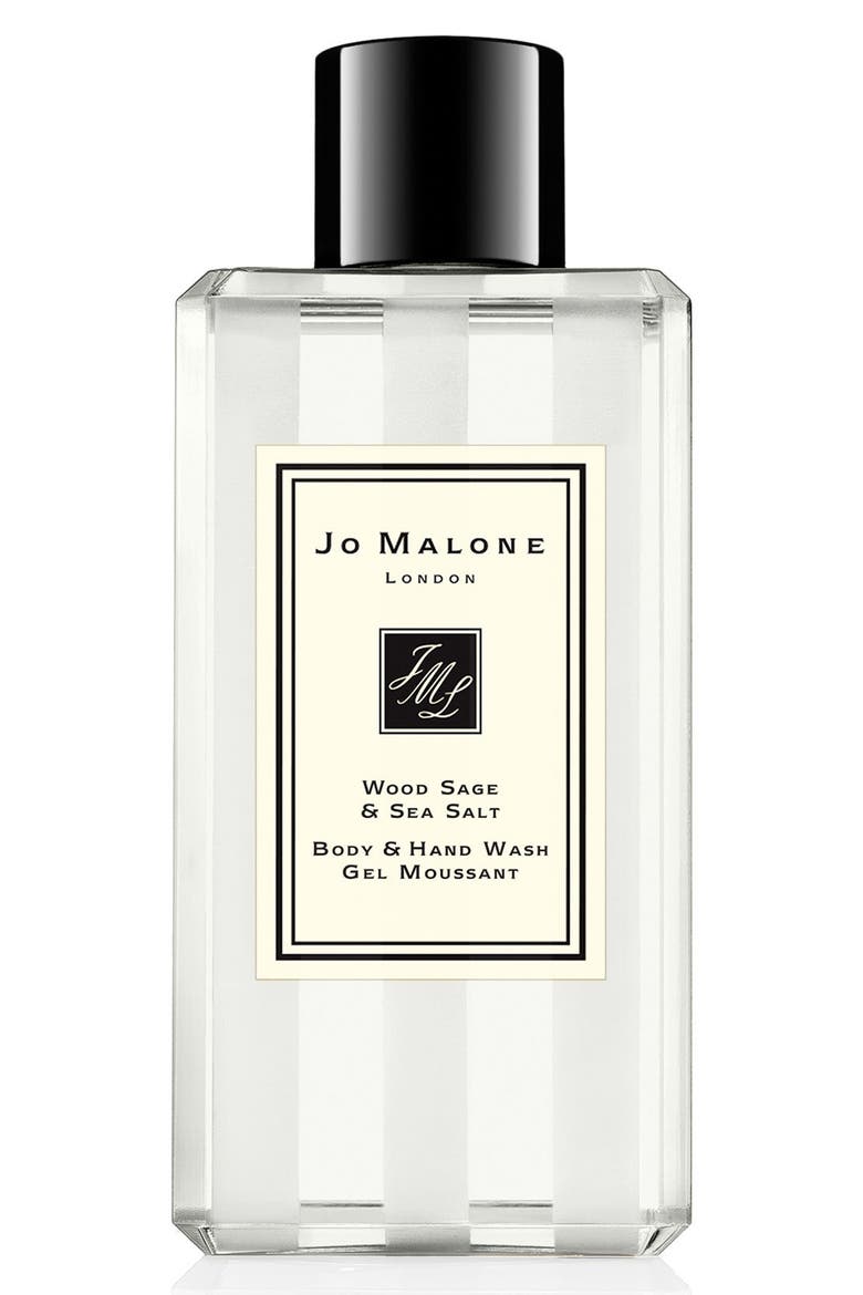 Wood Sage & Sea Salt Body & Hand Wash, Main, color, NO COLOR