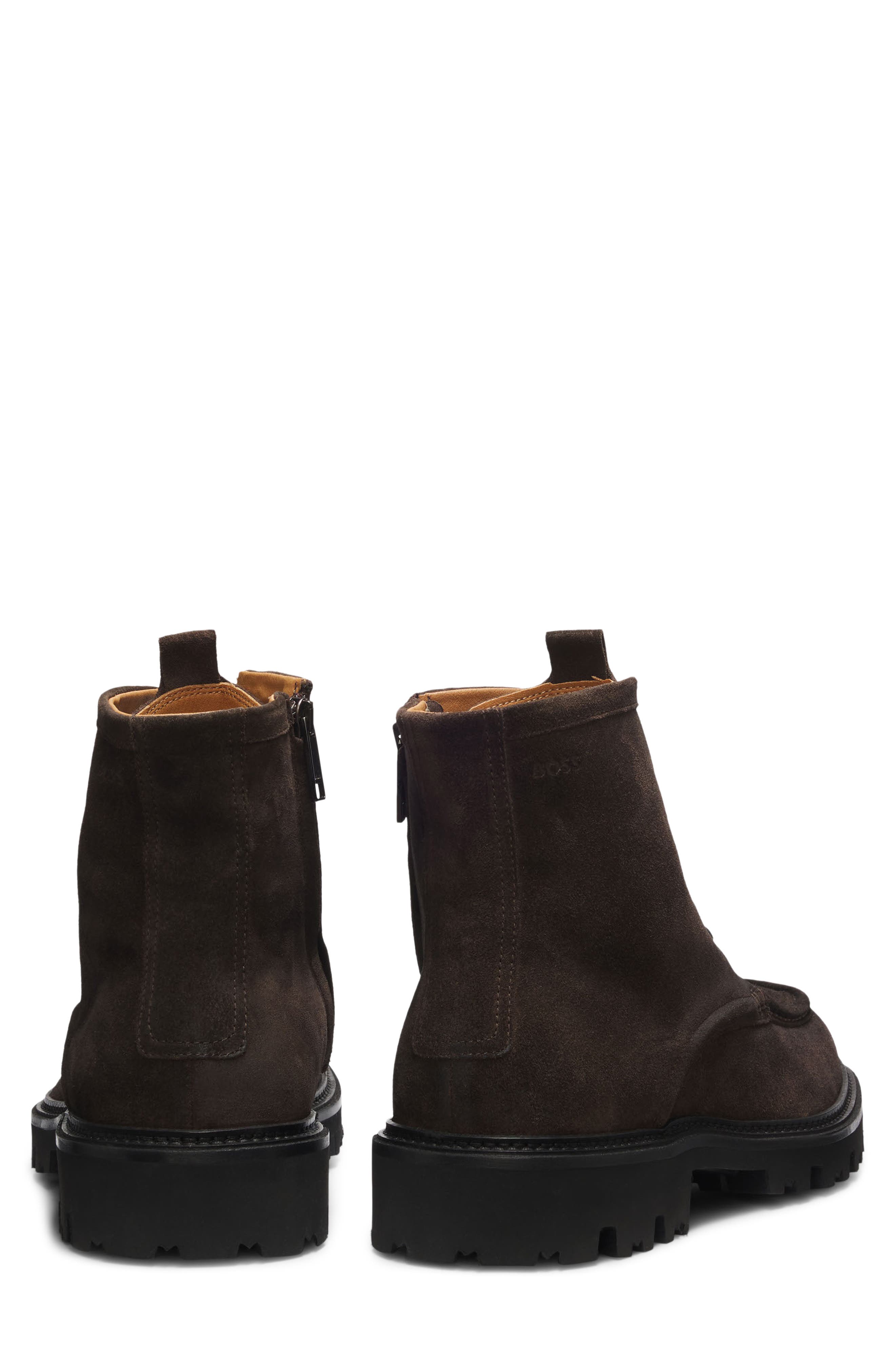 Julio Leather Boot, Alternate, color, DARK BROWN