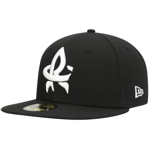 Men's New Era Black Rocket City Trash Pandas Authentic Collection Team Alternate 59FIFTY Fitted Hat