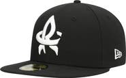 New Era Men's New Era Black Rocket City Trash Pandas Authentic Collection Team Alternate 59FIFTY Fitted Hat