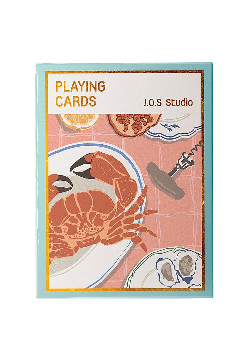 Playing Cards, Mediterranean Summer, Standard 54 Card Deck, Main, color, Multicolored