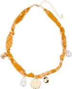 Leith Bandanna Charm Necklace