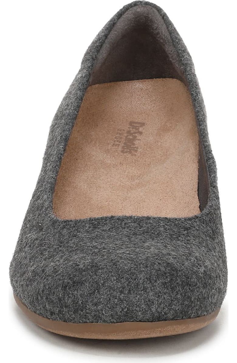 Dr. Scholl's Be Flex Wedge Pump, Alternate, color, Charcoal