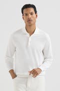 Brunello Cucinelli Cotton lightweight knit polo shirt