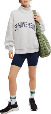 Free People FP Movement Victory Sweatshirt & Shorts Set