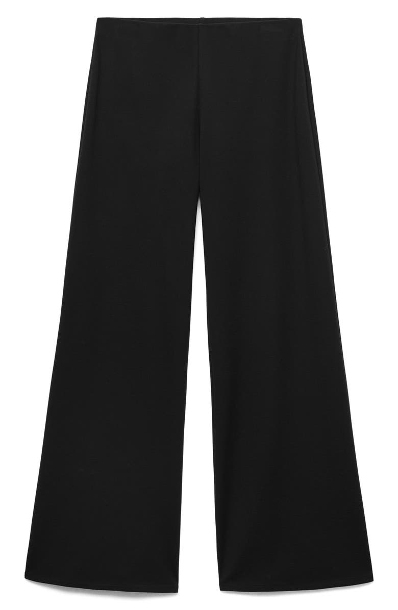 MANGO Wide Leg Pants, Alternate, color, Black
