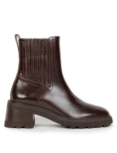 Lison Flat Ankle Boots