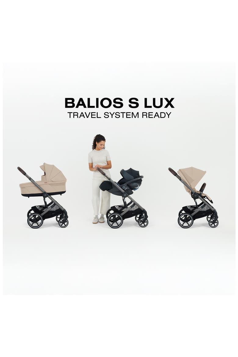 Balios S Lux Stroller, Alternate, color, STONE GREY
