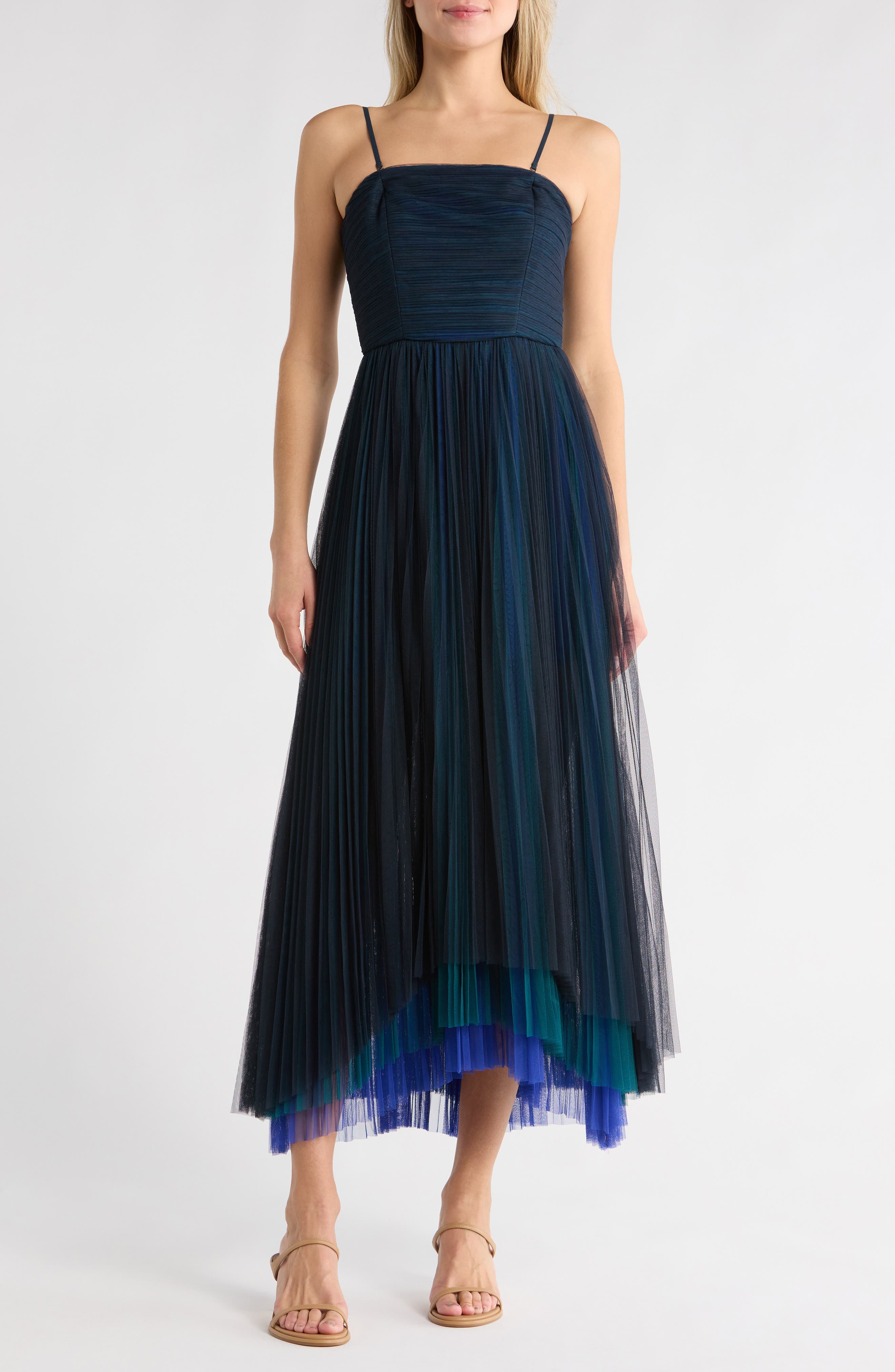 chelsea28 smocked strapless tulle cocktail dress Chelsea28 Smocked Strapless Tulle Cocktail Dress NWOT Small Flaw Size XL